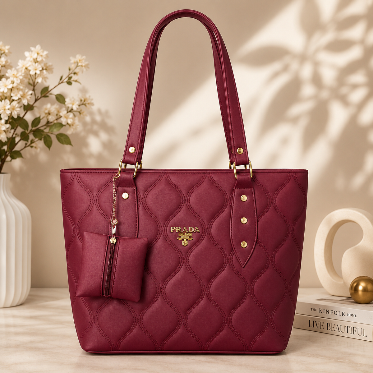 PARADA PLEATED HANDBAG