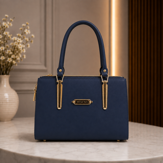 ELEGENT NAVY BLUE TOTE BAG