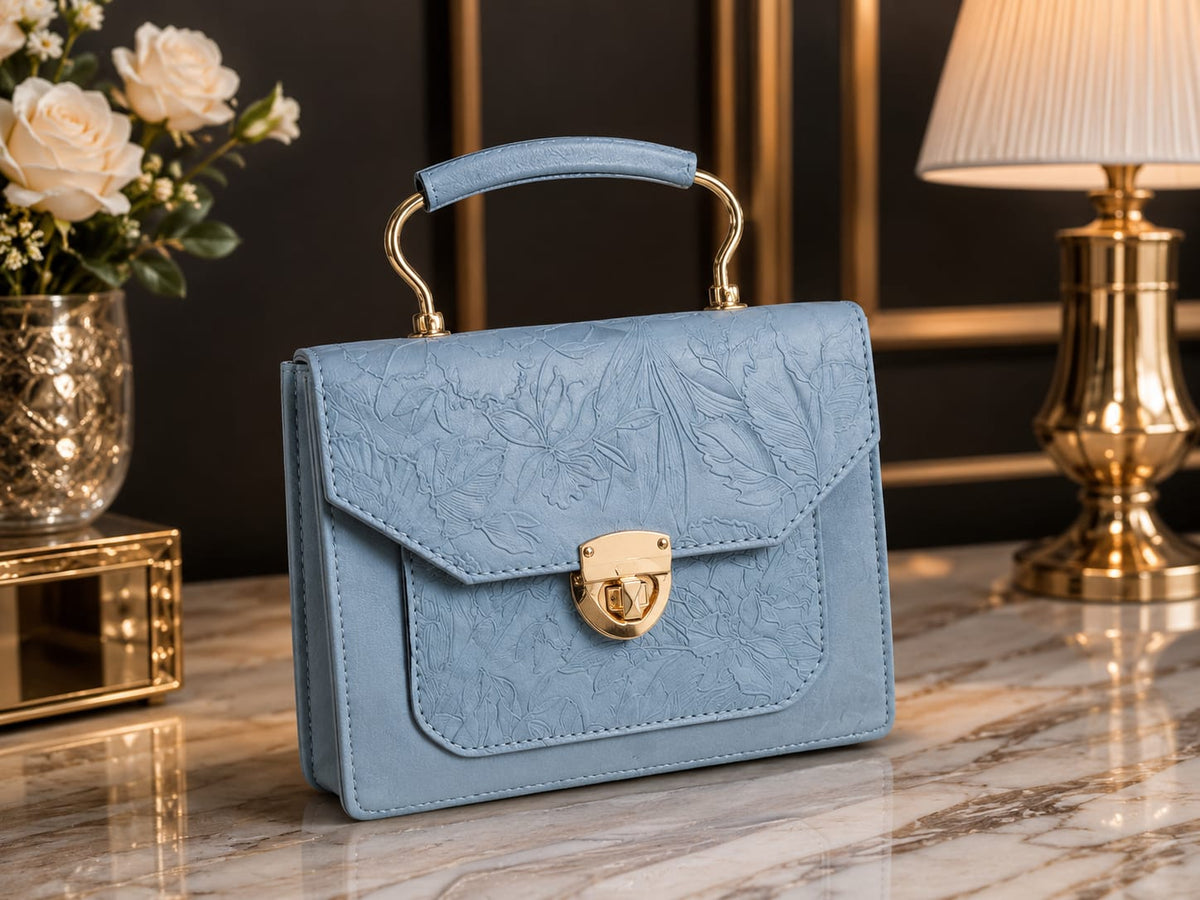 BLUSH BLOOM HANDBAG