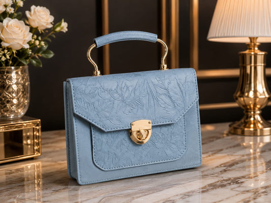 BLUSH BLOOM HANDBAG