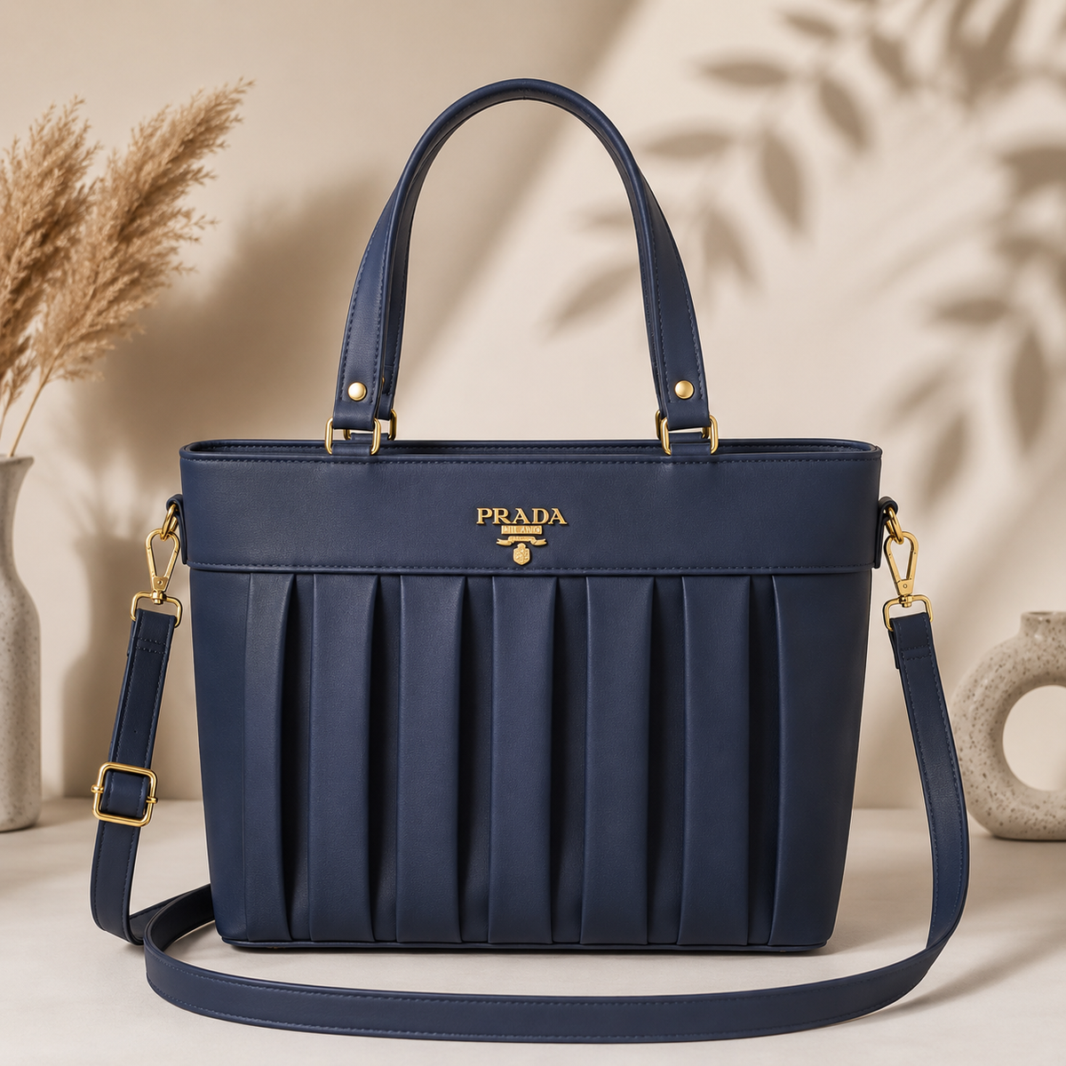 PARADA PLEATED HANDBAG