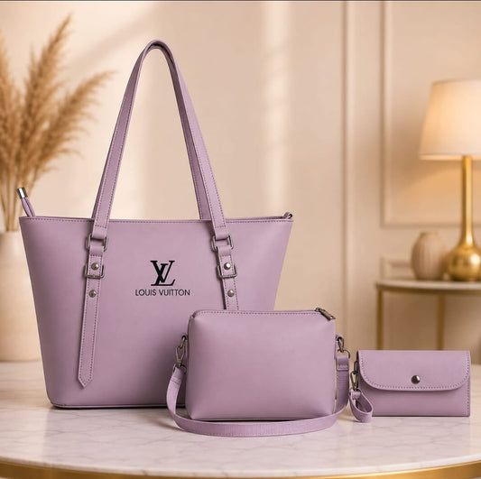 THREE PIECE PASTEL PUTPLE